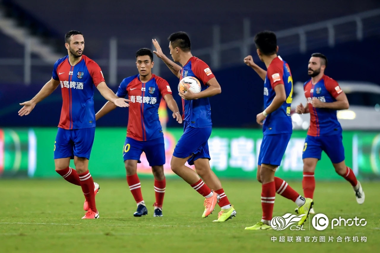 青岛黄海挑战上海绿地，激战展开不败之战的简单介绍