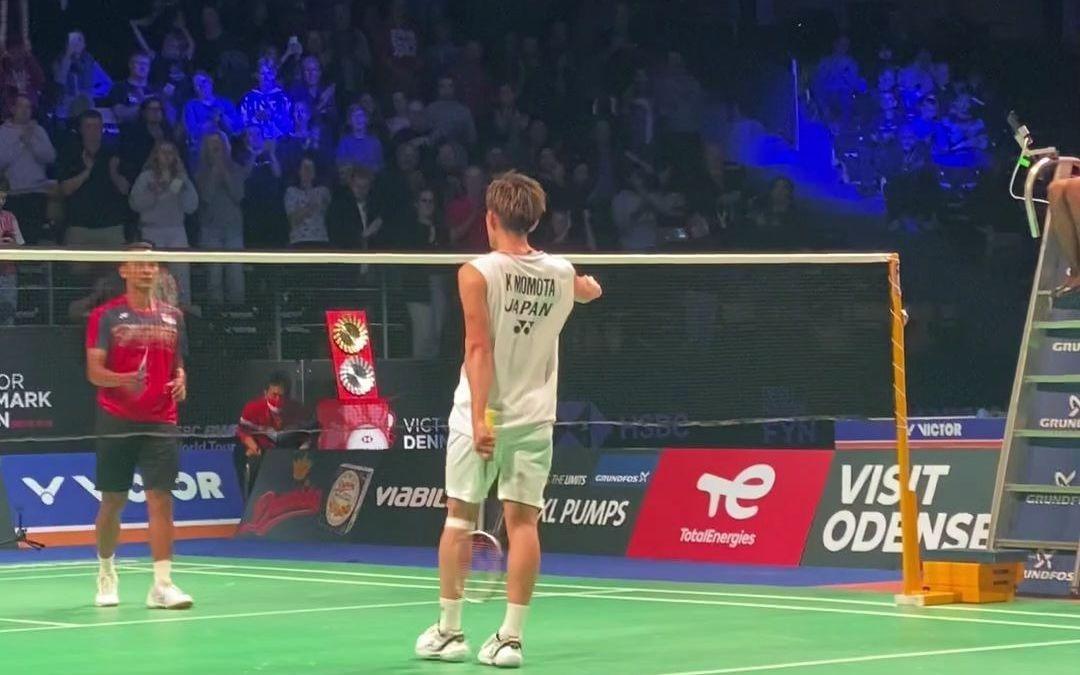 关于丹麦队险胜泰国队，桃田贤斗统治全场的信息